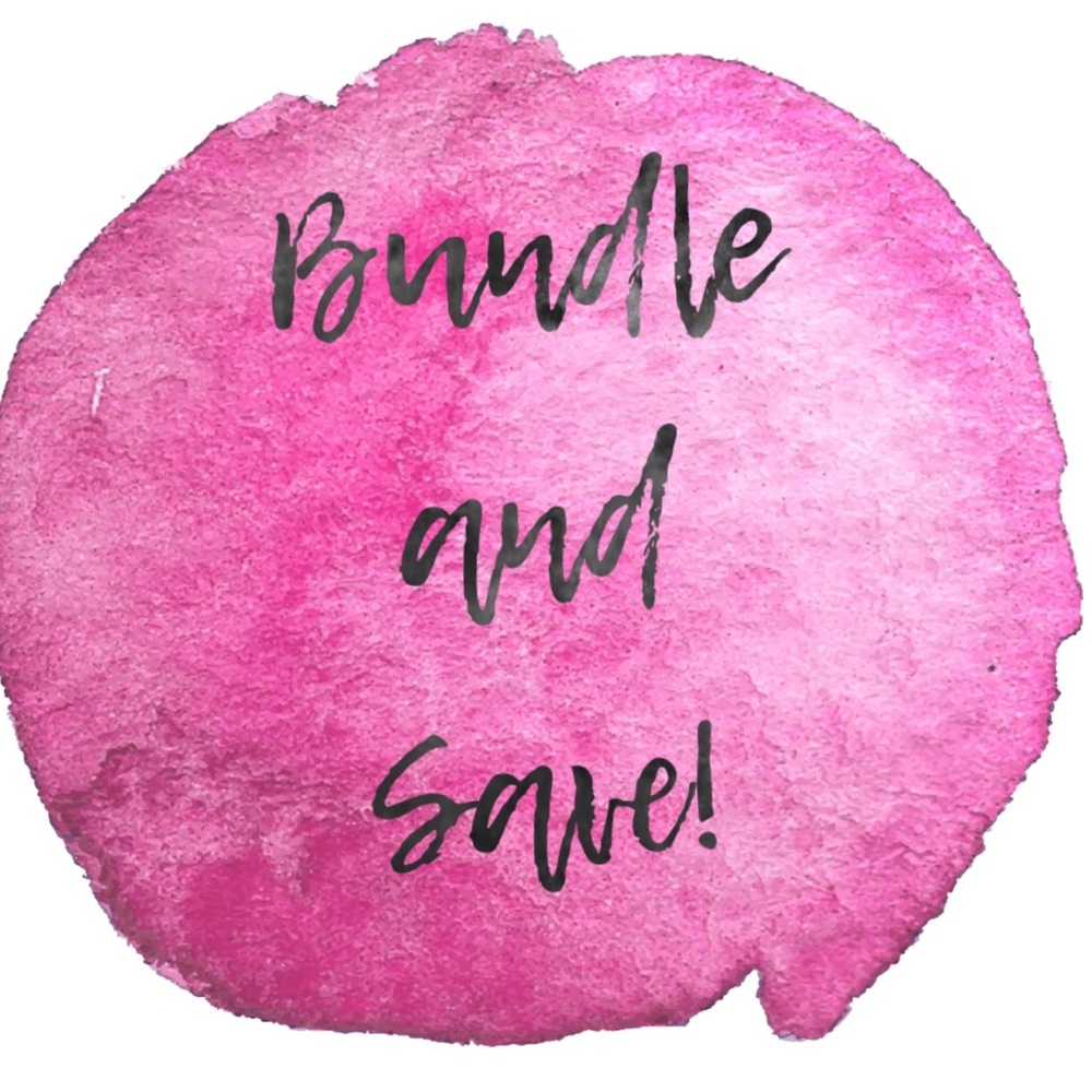 Bundle 3+ items & receive private discount!!